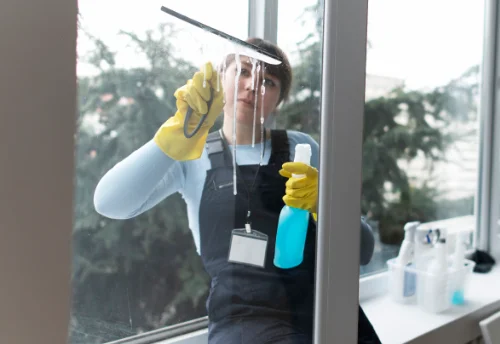 Nettoyage de vitres intérieures et extérieures à Dortan
